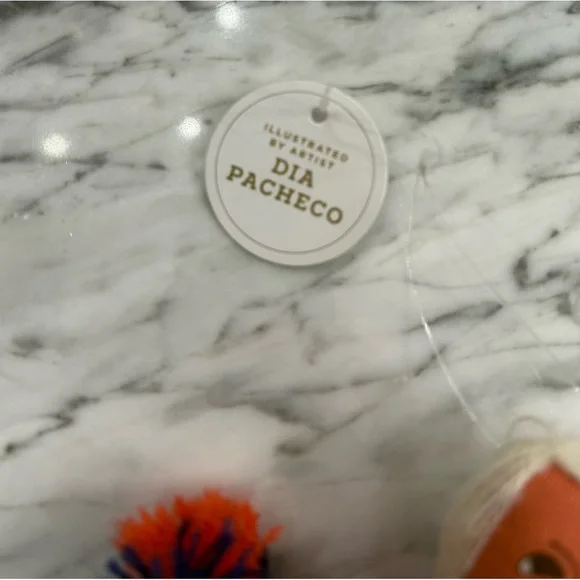 NWT Artist Dia Pacheco Designed Mexican Abuela Grandma Christmas Ornament - Picture 3 of 3